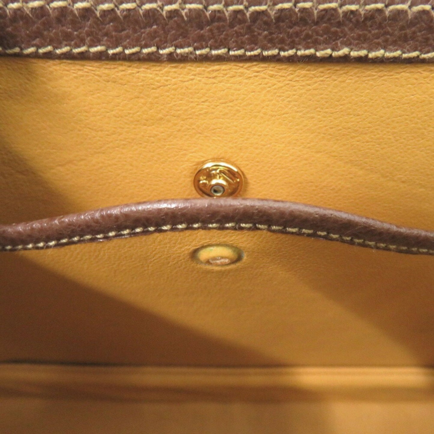 Gucci Brown Leather Handbag ( )