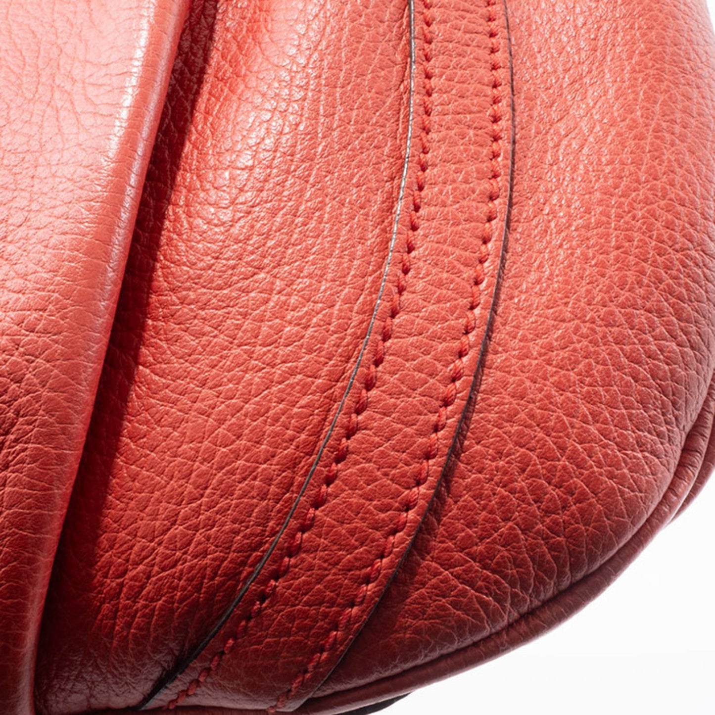 Gucci Abbey Red Color Leather Shoulder Bag ( )