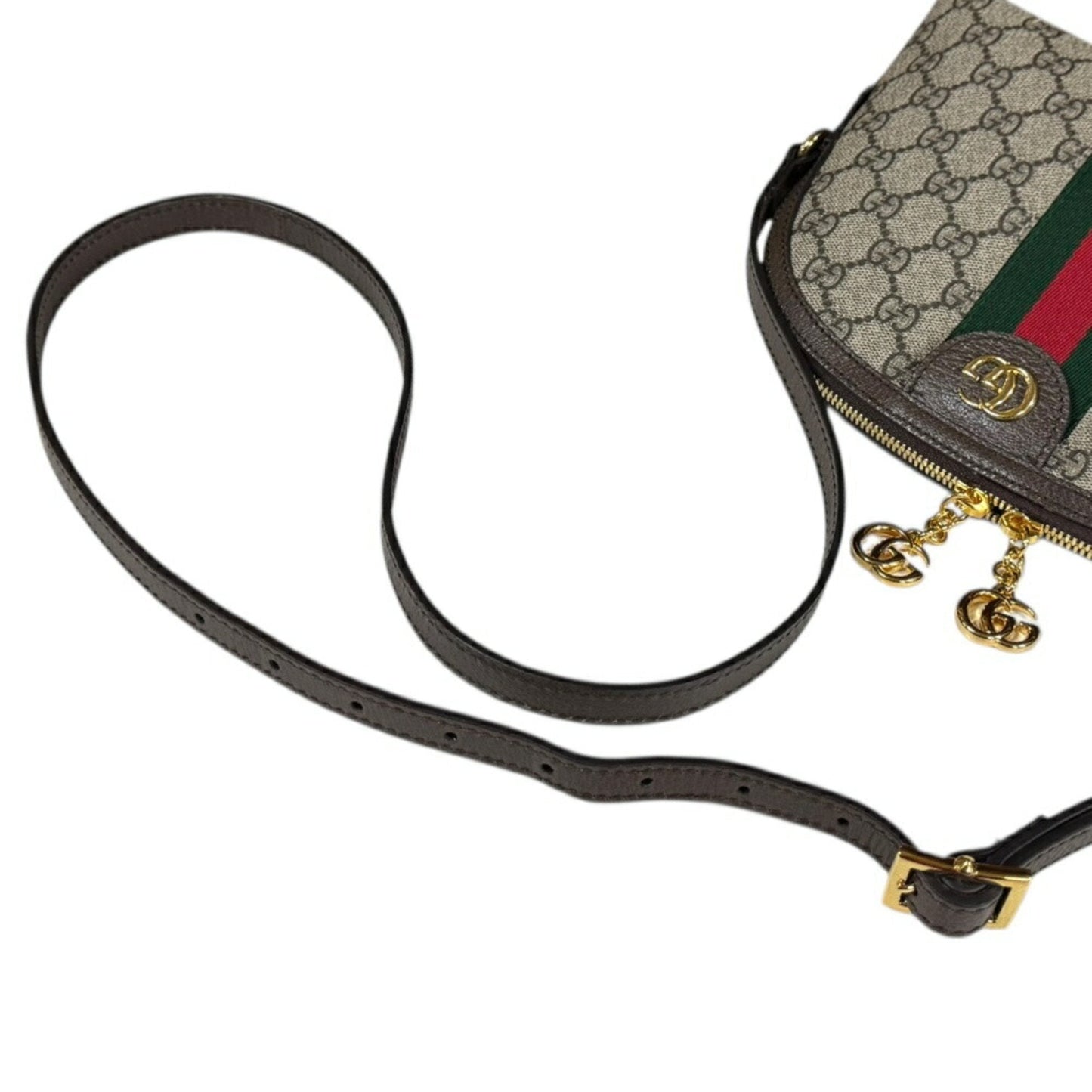 Gucci Ophidia Beige Brown Gg Supreme Shoulder Bag ( )