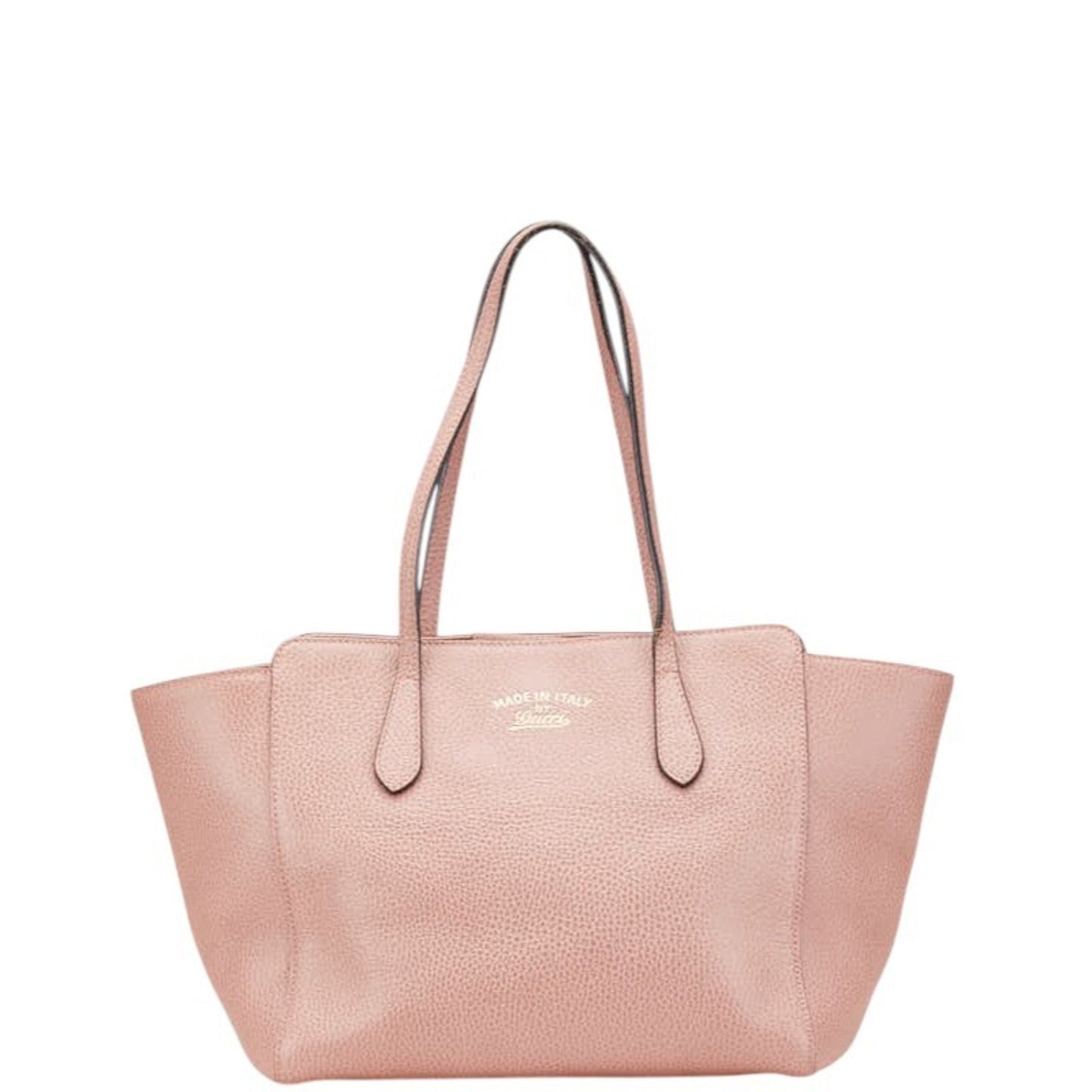 Gucci Pink Leather Shoulder Bag Tote Bag ( )