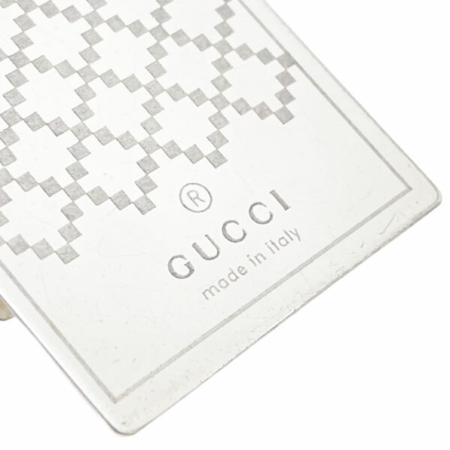 Gucci Silver Metal Money Clip ( )