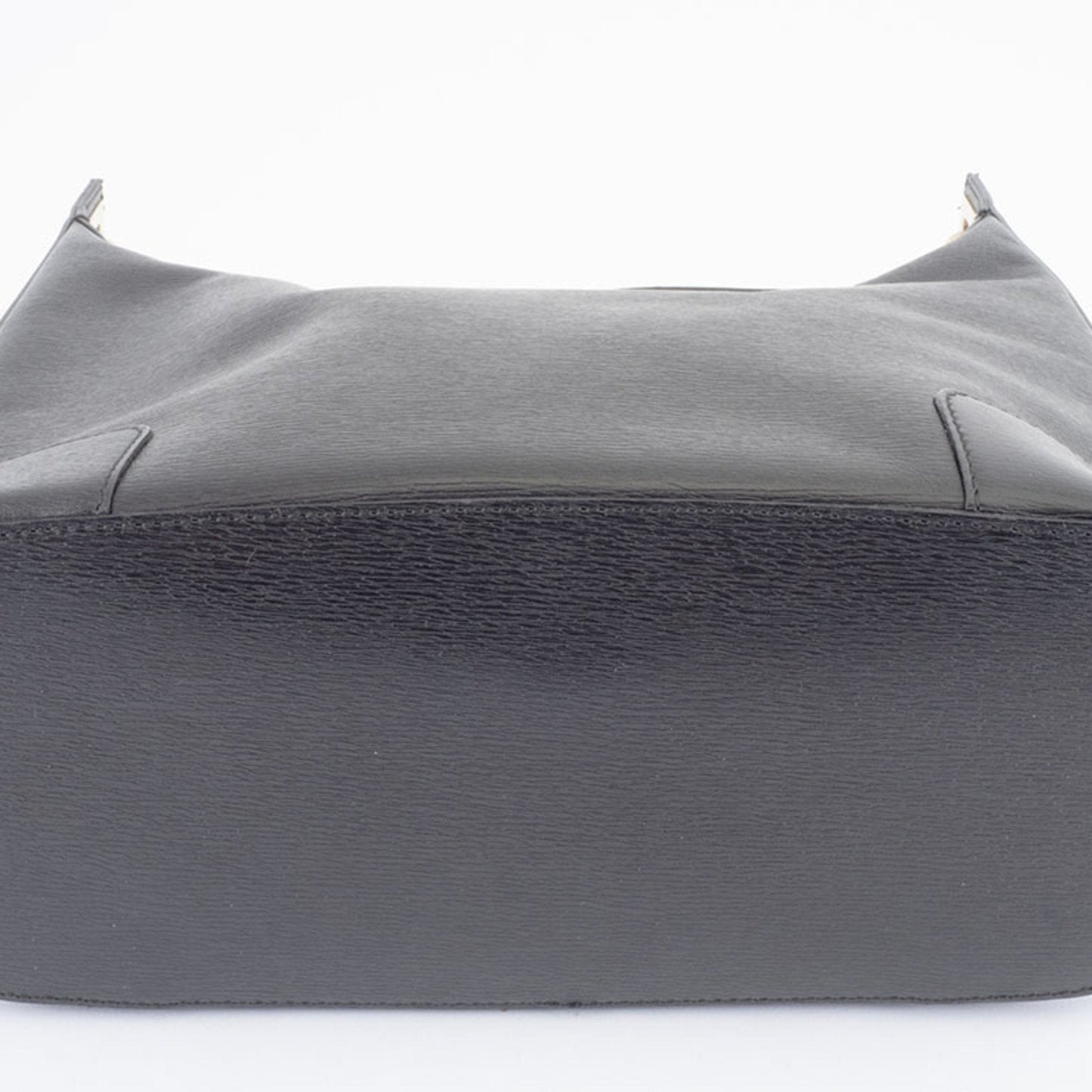 Gucci Black Leather Tote Bag ( )