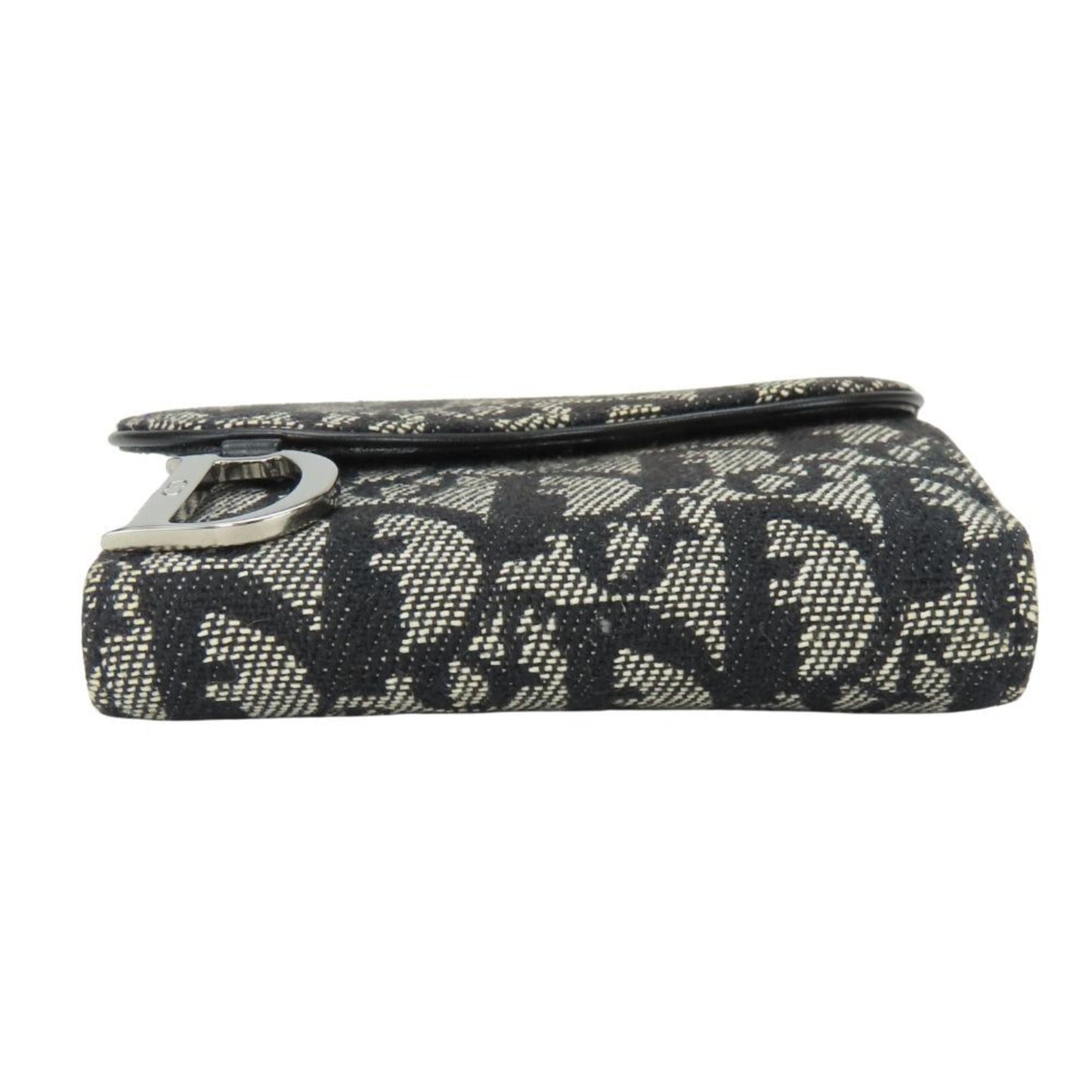 Christian Dior Black Canvas Wallet (Bi-Fold) ()