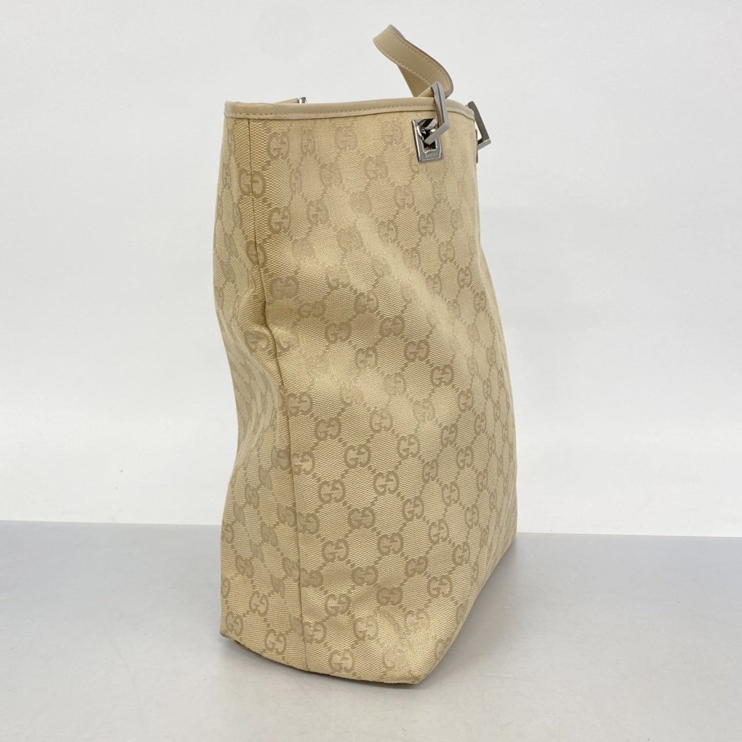 Gucci Beige Canvas Tote Bag ( )