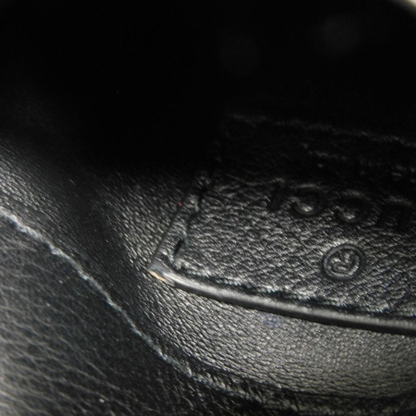Gucci Black Leather Shoulder Bag ( )