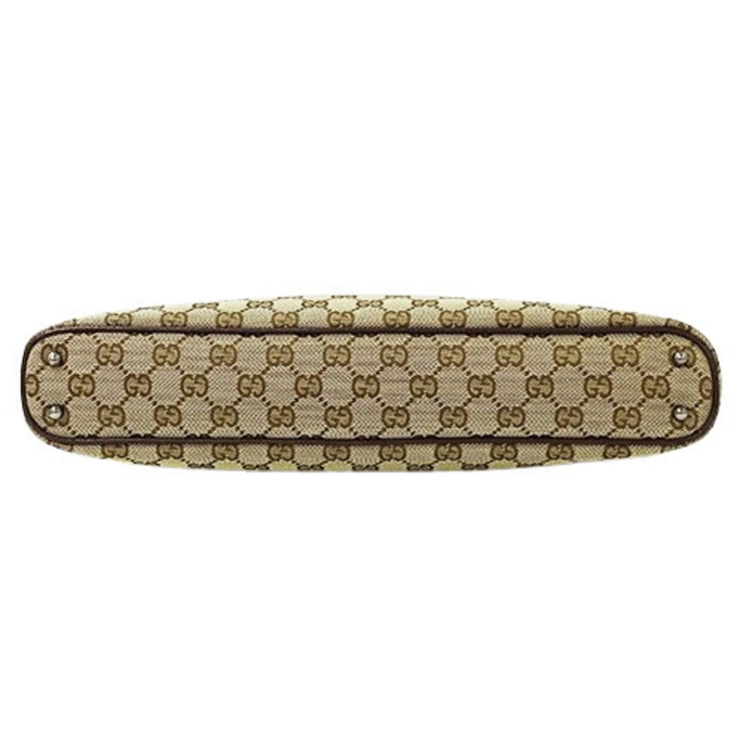Gucci Beige Brown Gg Canvas Tote Bag ( )