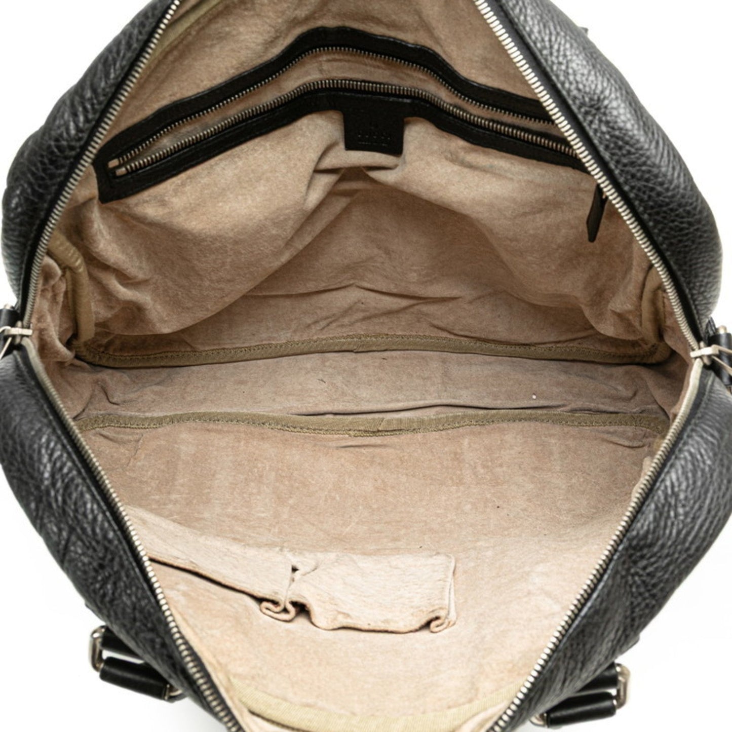 Gucci Black Leather Handbag ( )