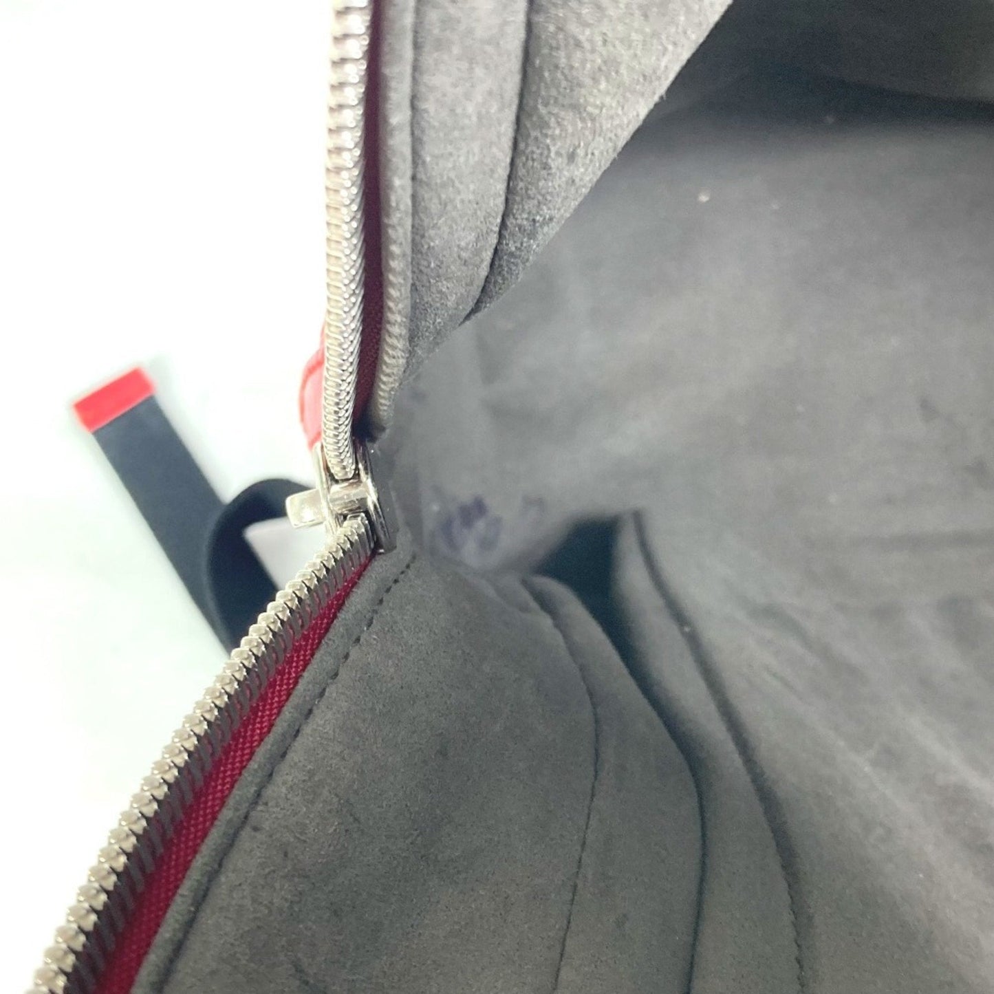 Gucci Red Color Leather Backpack ( )