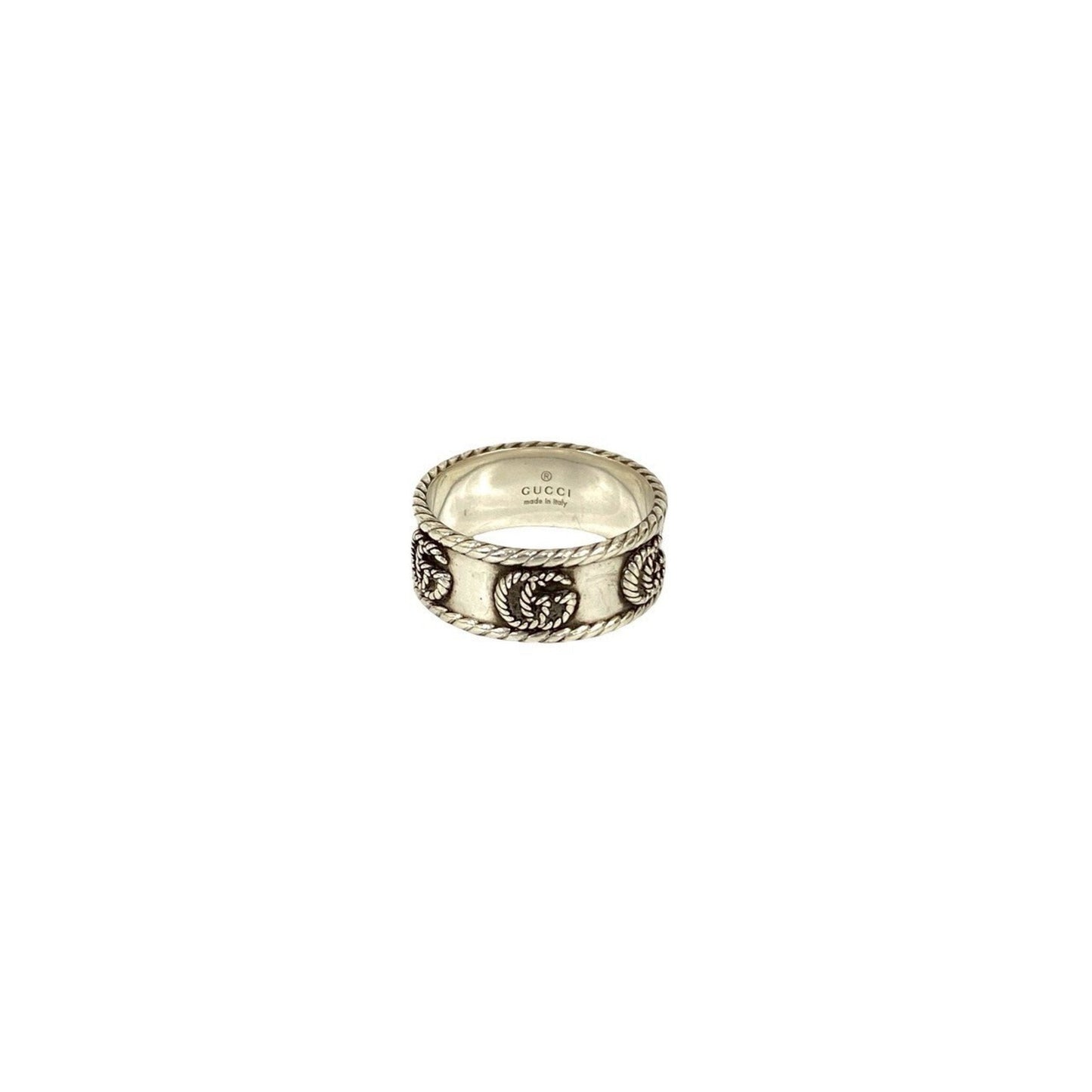 Gucci Silver Silver 925 Band Ring ( )