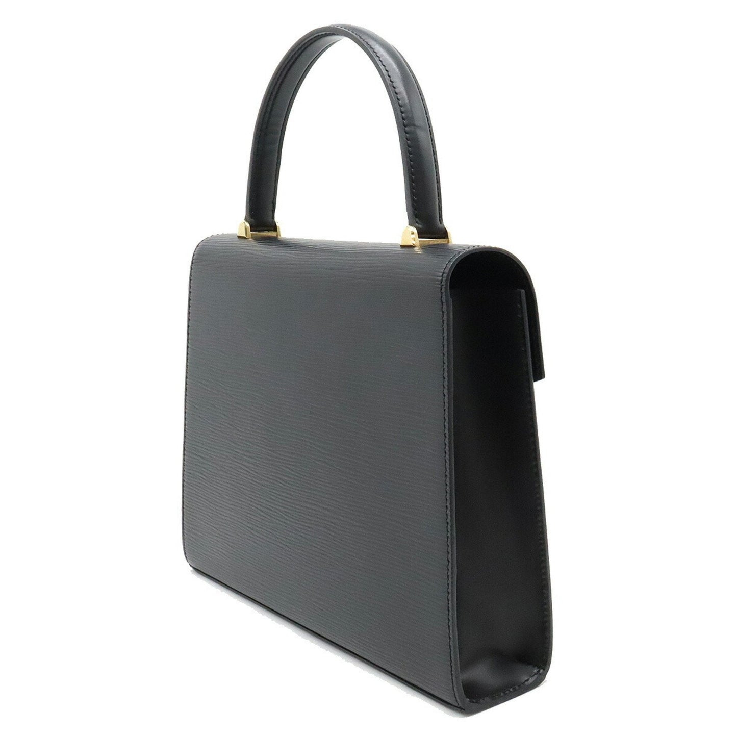 LOUIS VUITTON Epi Malsherbe Handbag Leather Noir Black M52372