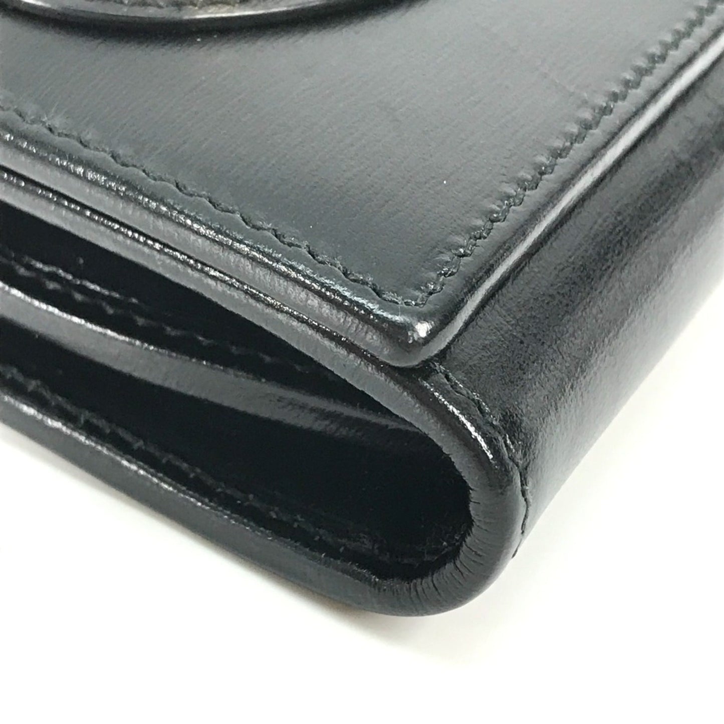Gucci Black Leather Wallet (Bi-Fold) ( )