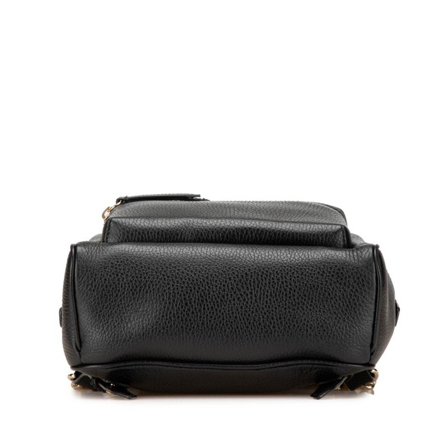 Gucci Black Leather Backpack ( )