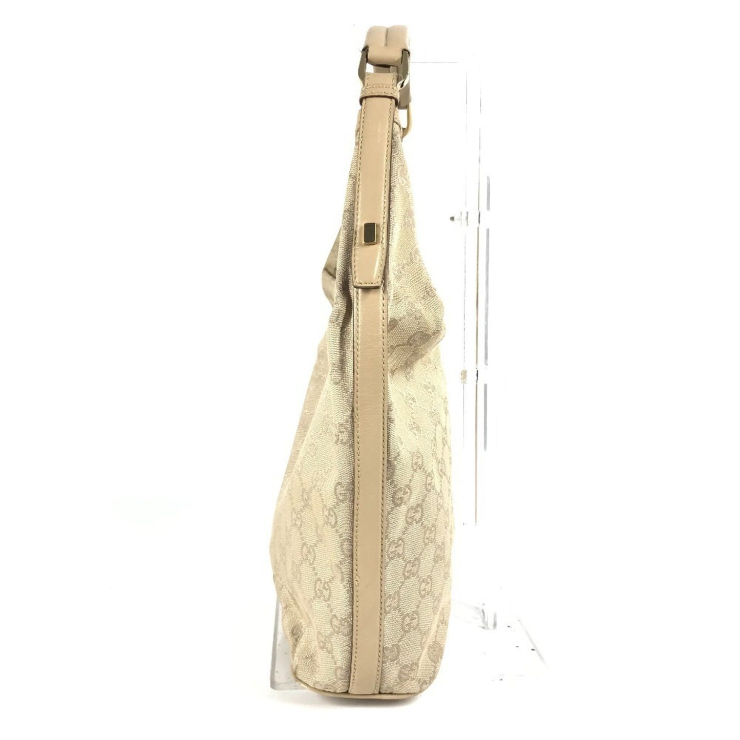 Gucci Beige Gg Canvas Shoulder Bag ( )
