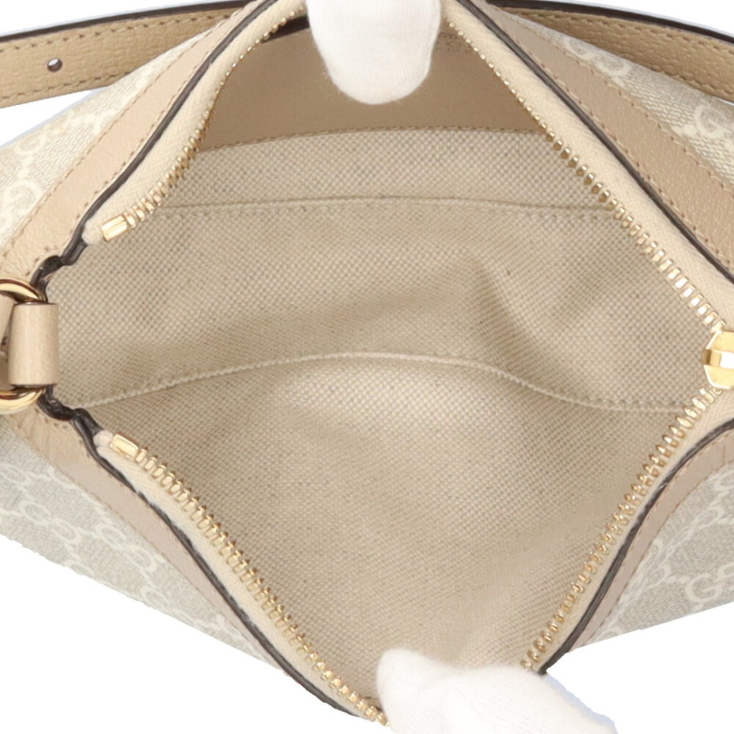 Gucci Beige Gg Supreme Handbag Shoulder Bag ( )
