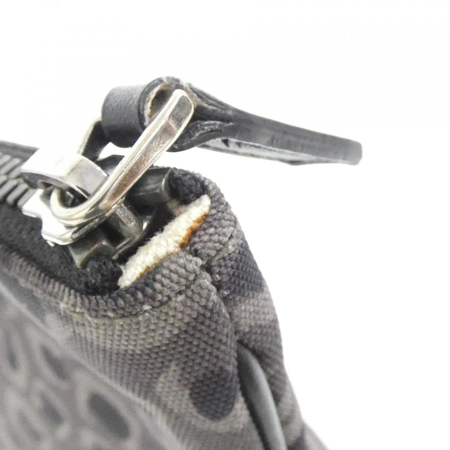 Gucci Gray Nylon Canvas Handbag ( )