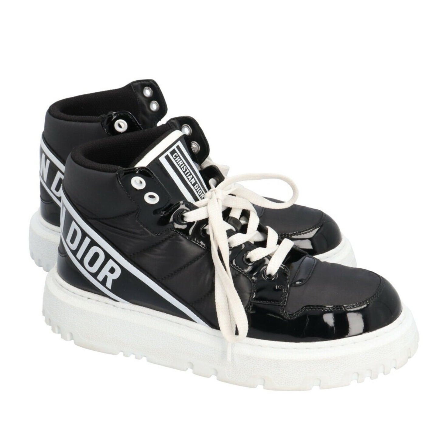 Christian Dior Black White Sneakers ()