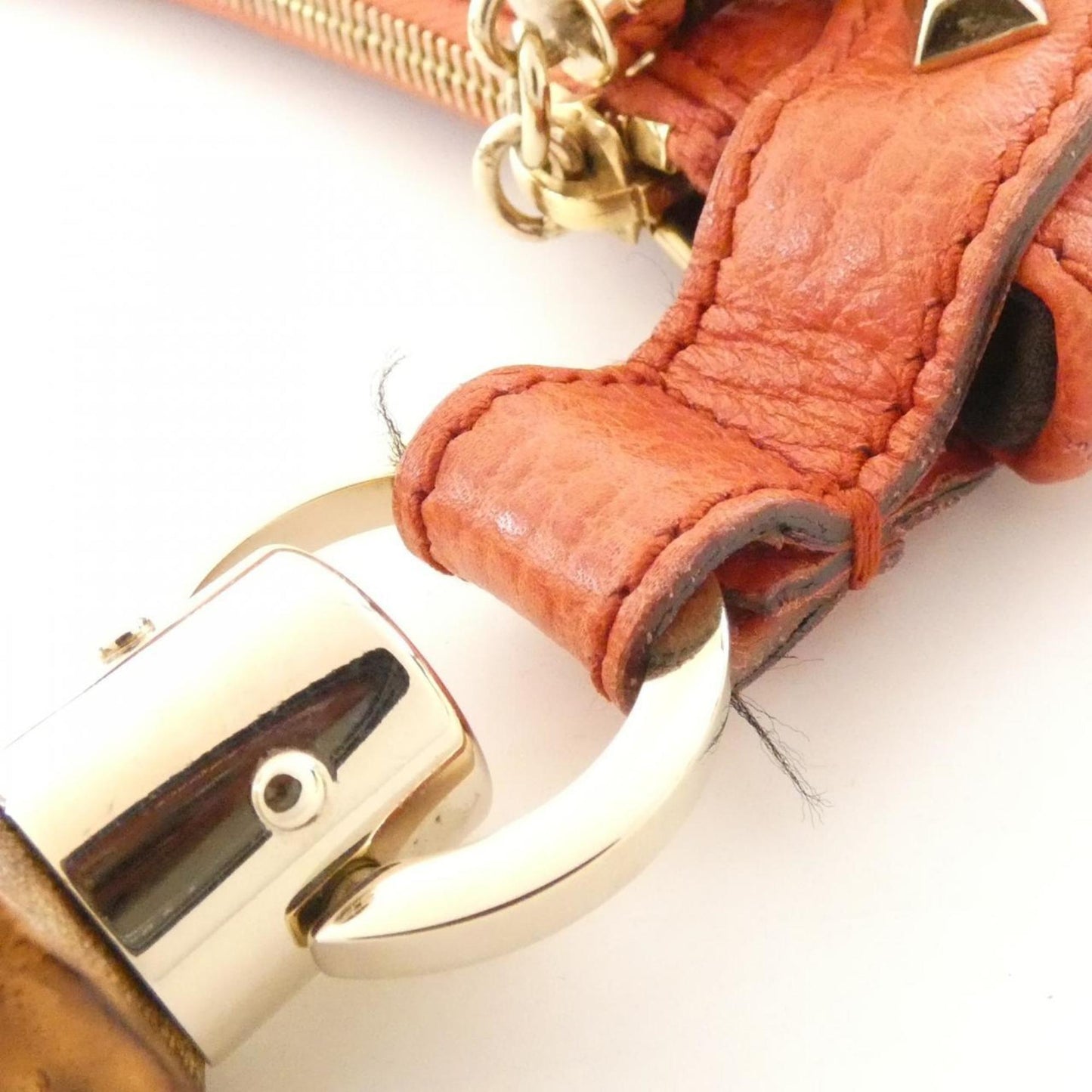 Gucci Red Color Leather Shoulder Bag ( )