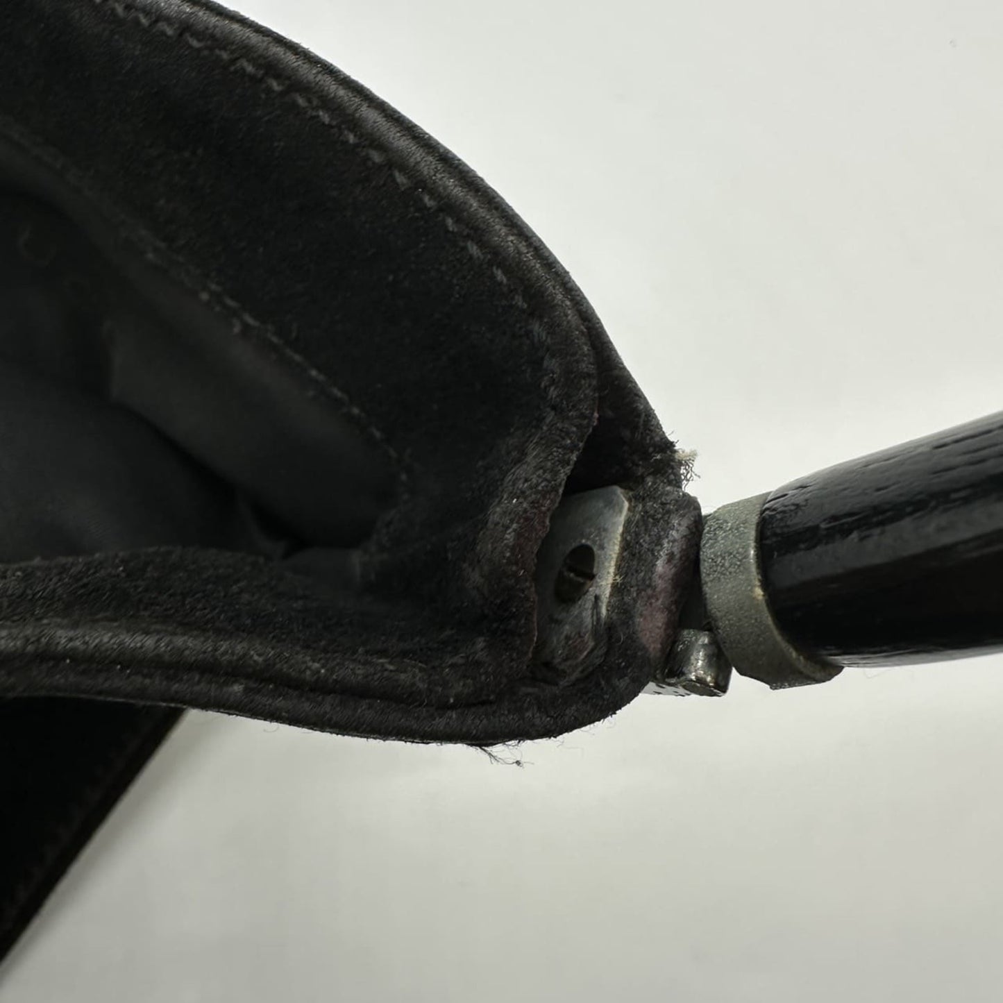 Gucci Black Suede Shoulder Bag ( )