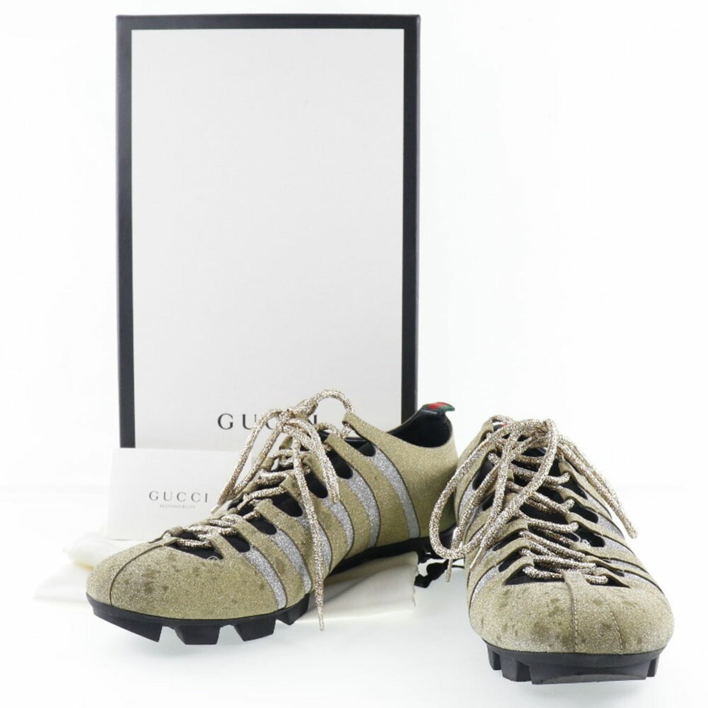 Gucci Gold Sneakers ( )