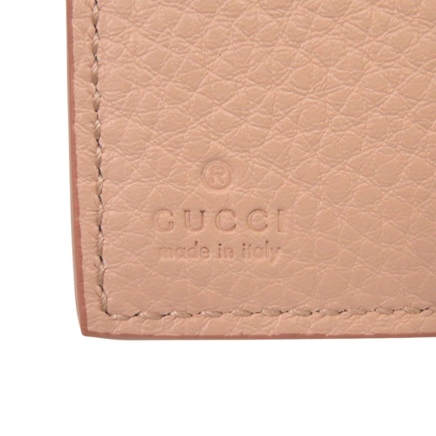 Gucci Beige Leather Wallet (Bi-Fold) ( )