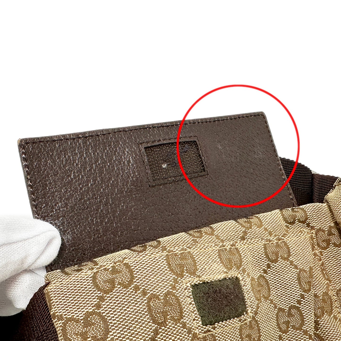 Gucci Gg Canvas Beige Brown Gg Canvas Fanny Pack Sling Bag ( )