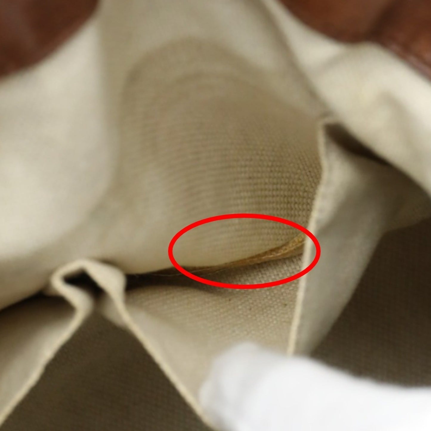 Gucci Brown Canvas Shoulder Bag Tote Bag ( )