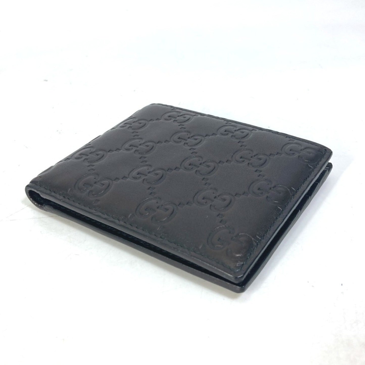 Gucci Black Leather Wallet (Bi-Fold) ( )