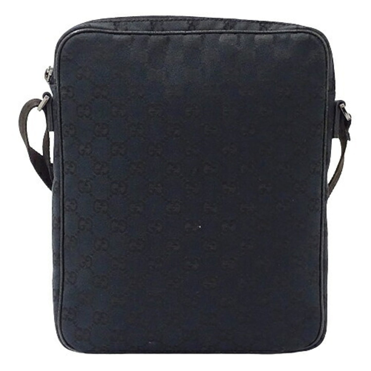 Gucci Black Gg Canvas Shoulder Bag ( )
