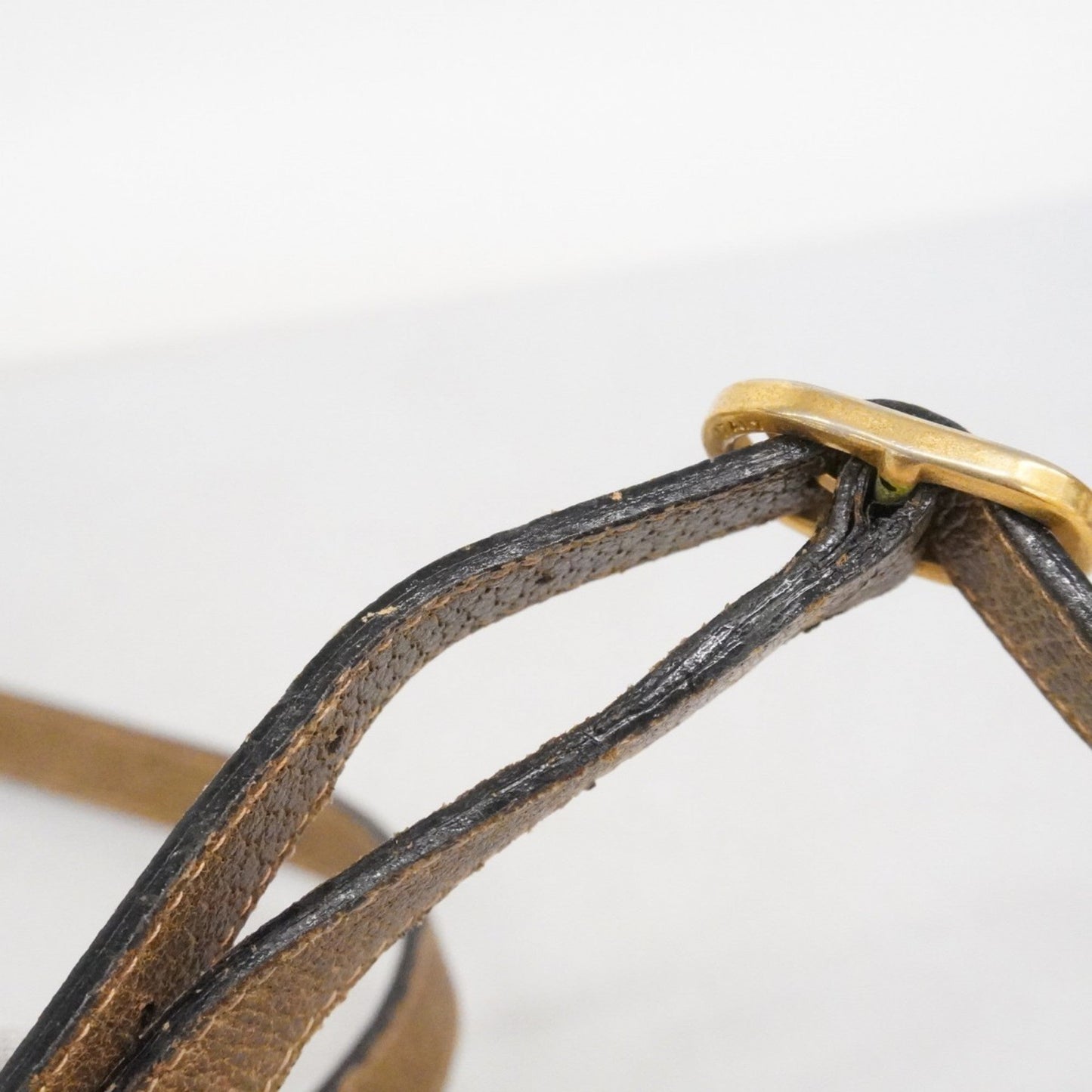 Gucci Brown Canvas Shoulder Bag ( )