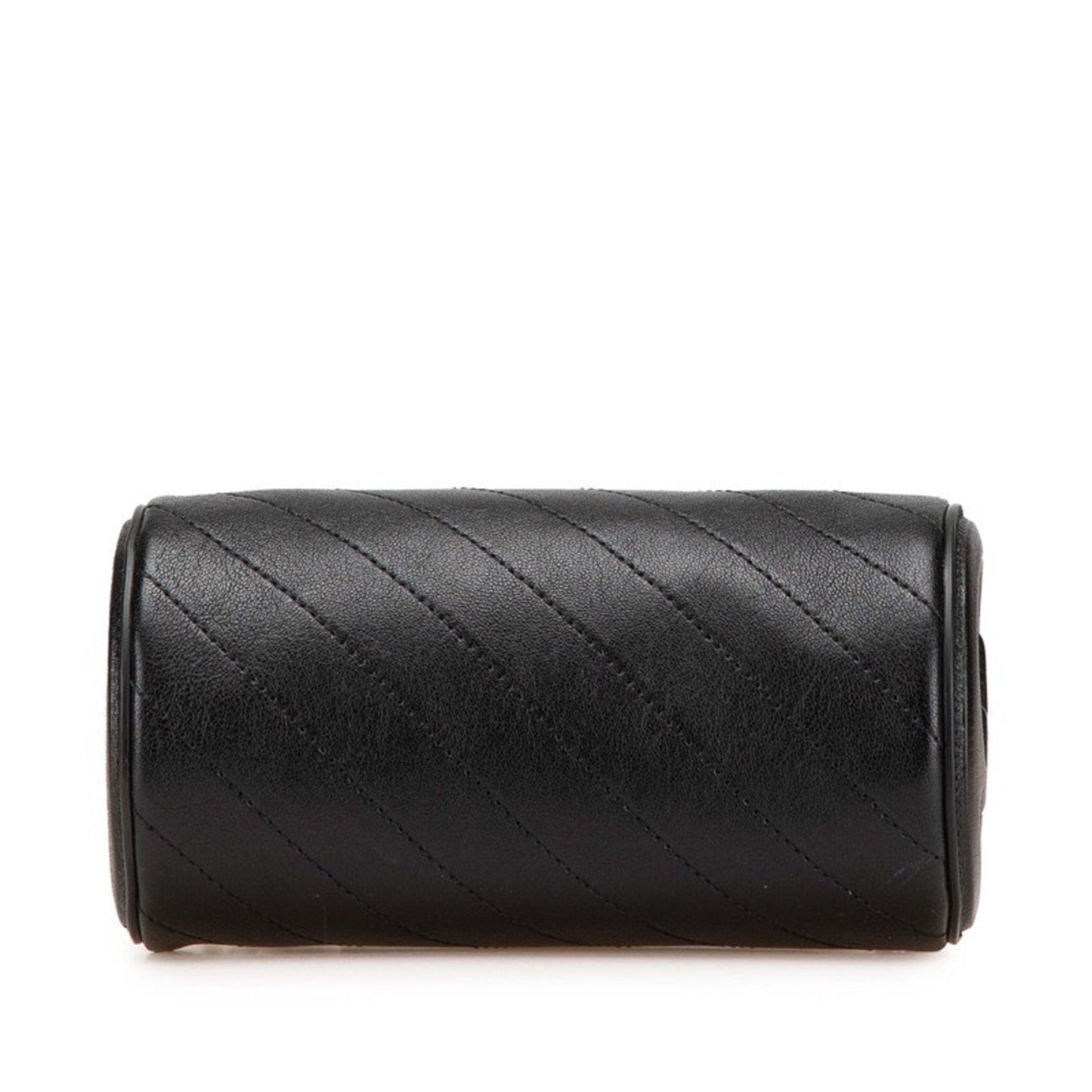Gucci Black Leather Shoulder Bag ( )