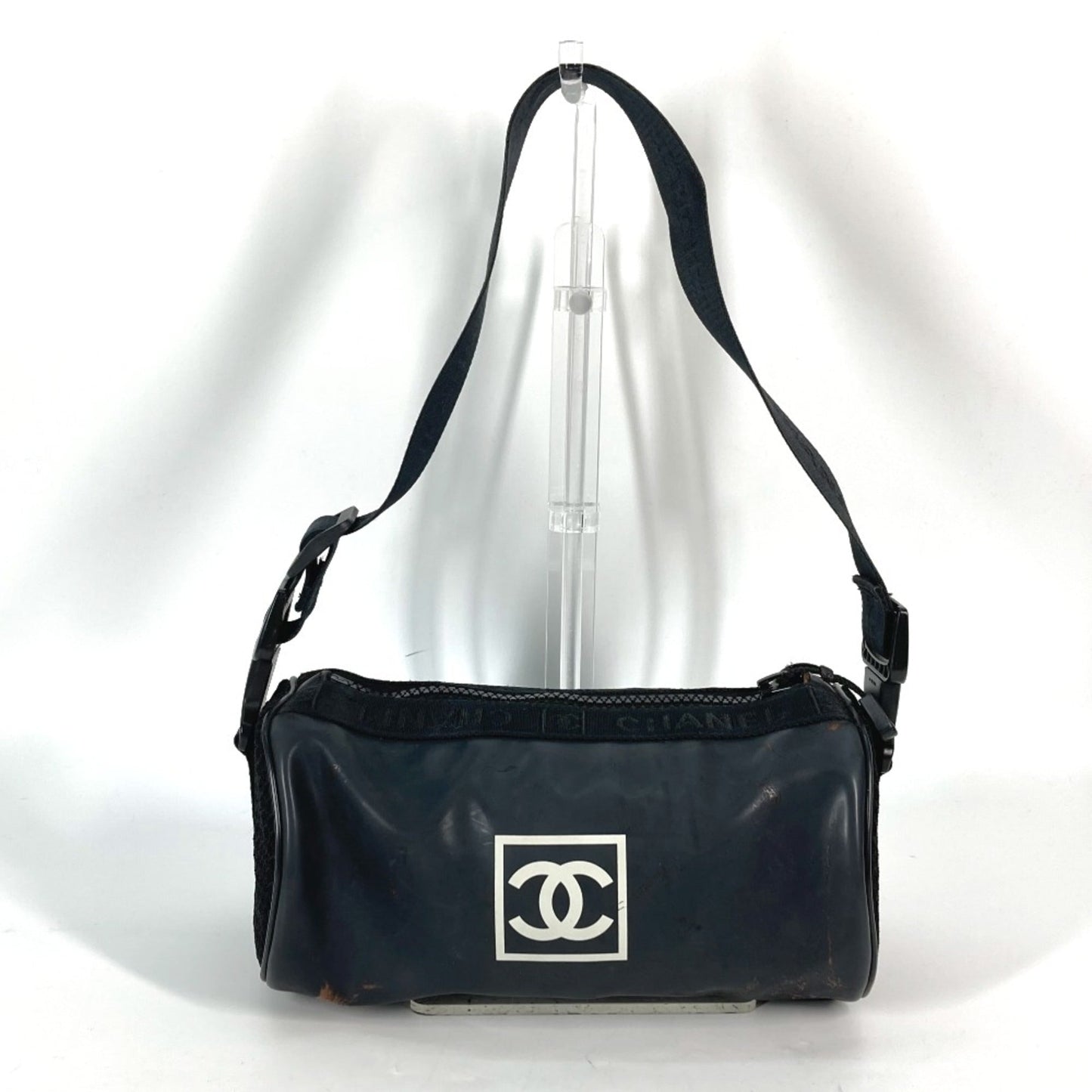 Chanel A28561 Sports shoulder bag Shoulder Bag Black White