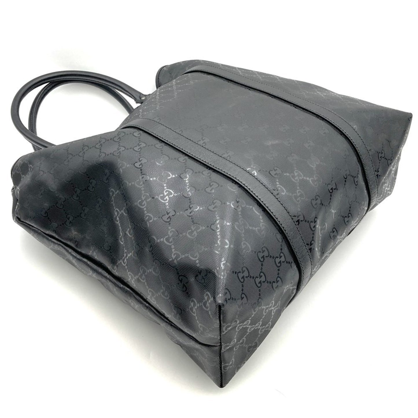 Gucci Gg Imprimé Black Gg Imprimé Tote Bag ( )