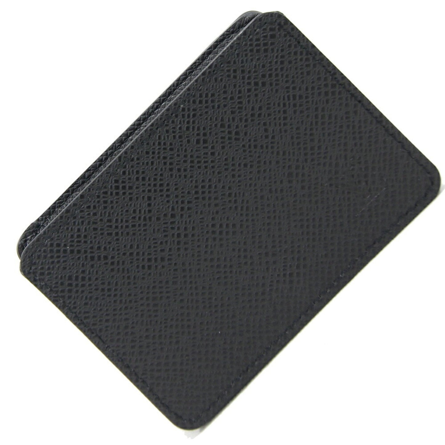 LOUIS VUITTON Coin Case Taiga Purse M30598 Noir Black Leather Men's Square