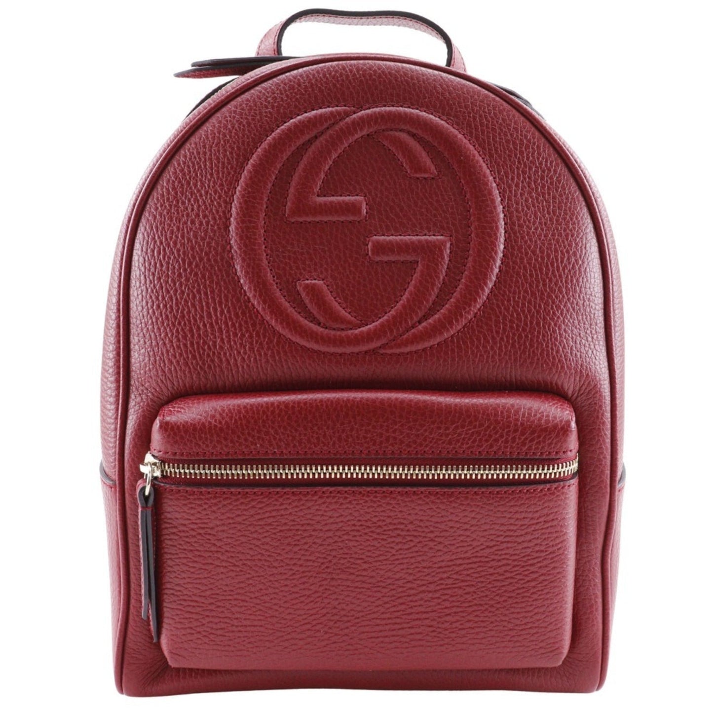 Gucci Red Color Leather Backpack ( )