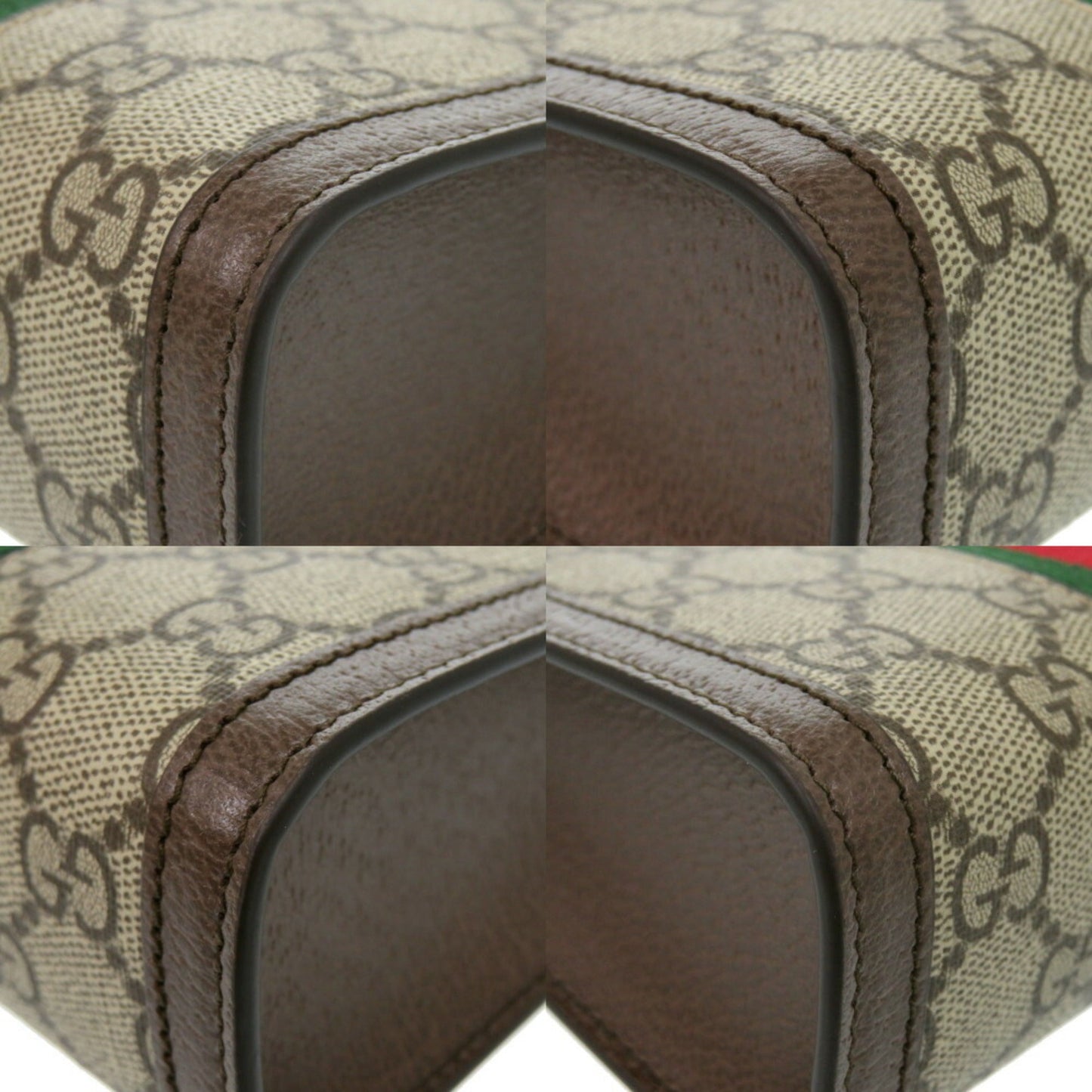 Gucci Beige Gg Canvas Shoulder Bag ( )
