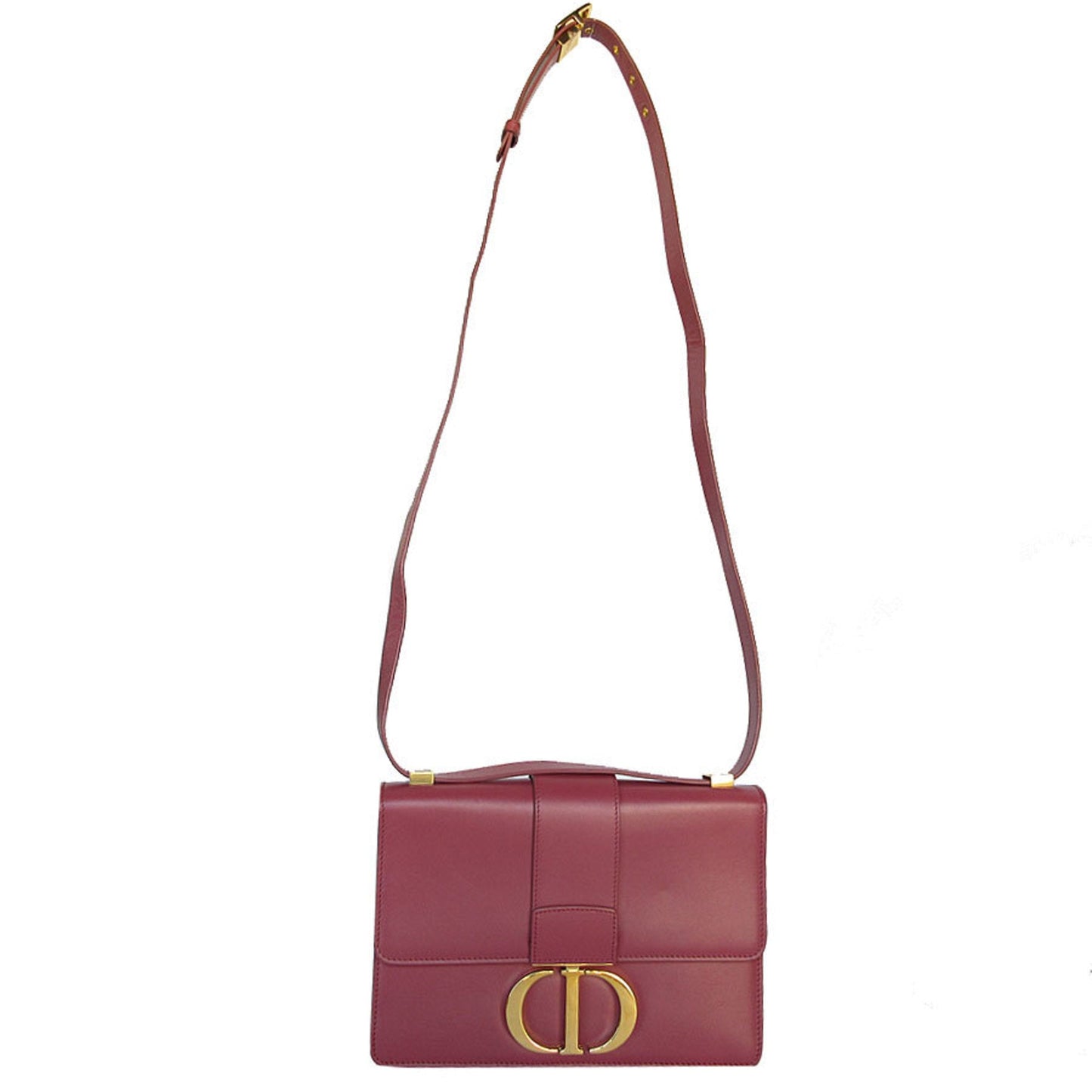 Christian Dior Pink Leather Shoulder Bag ()