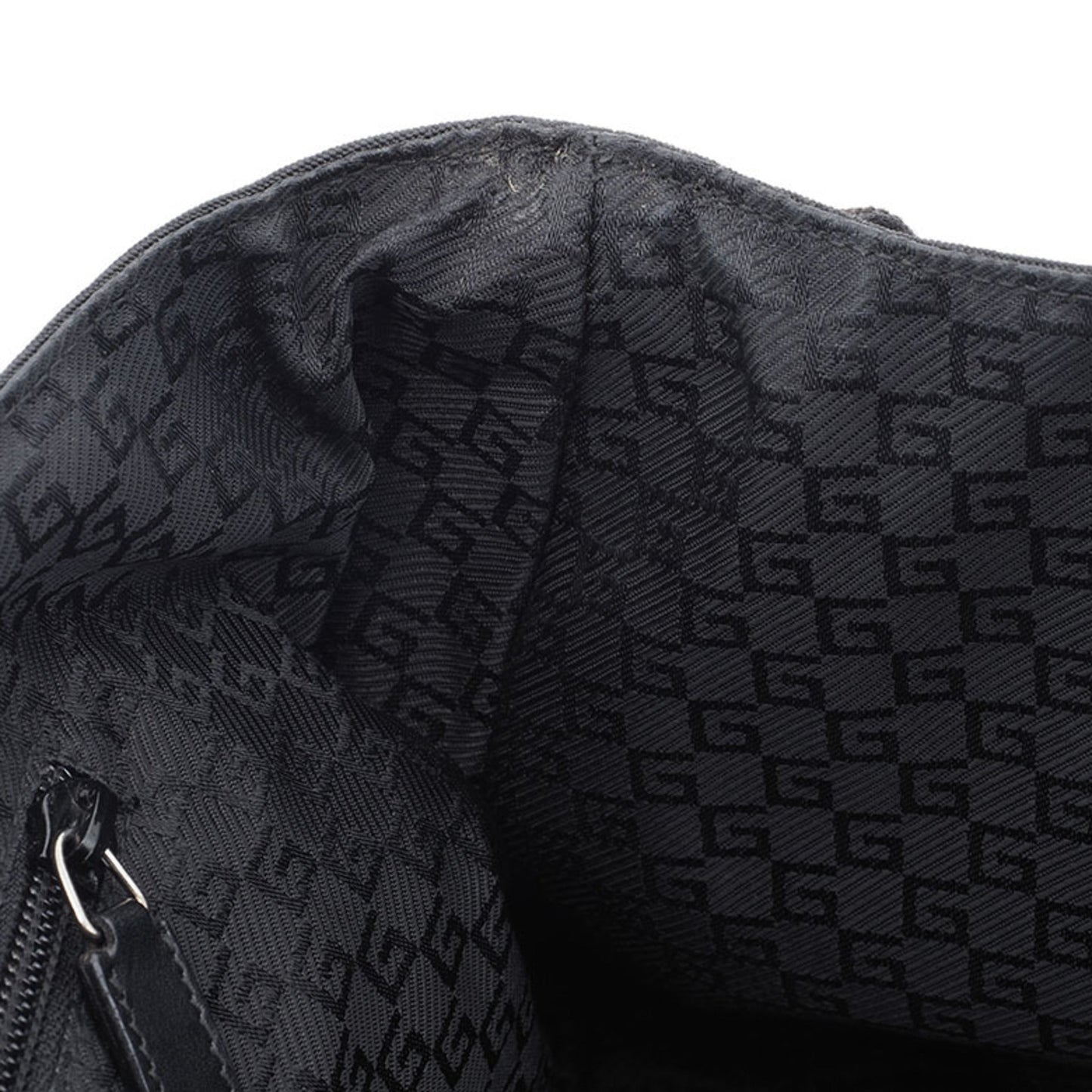 Gucci Black Nylon Messenger Bag Shoulder Bag ( )