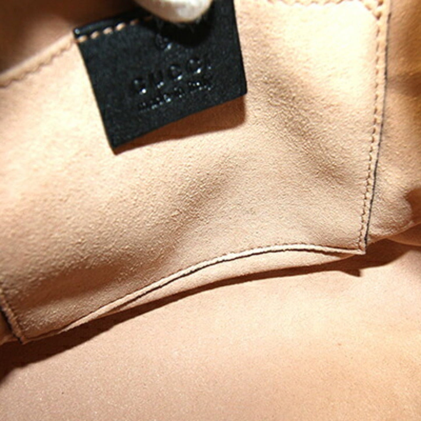 Gucci Gg Marmont Black Leather Backpack ( )