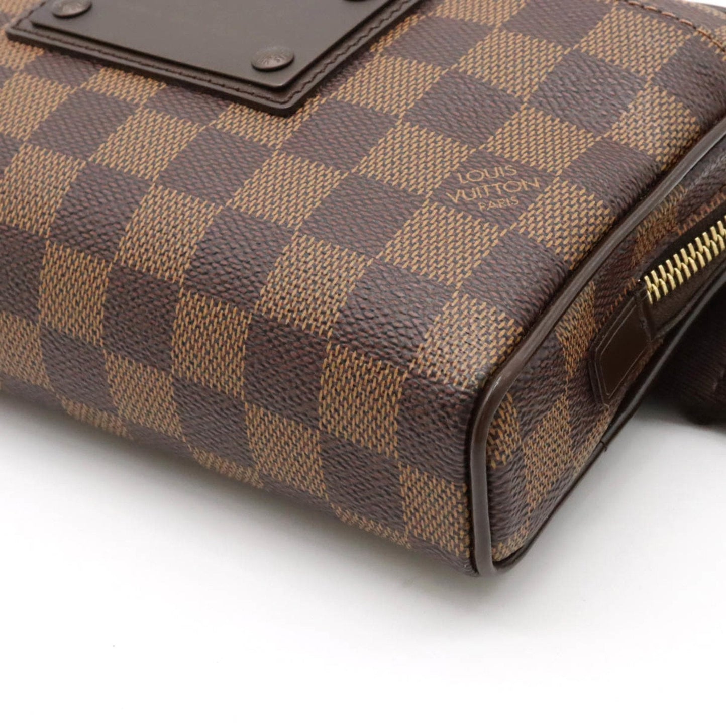 LOUIS VUITTON Damier Bumbag Brooklyn Body Bag Waist Hip N41101