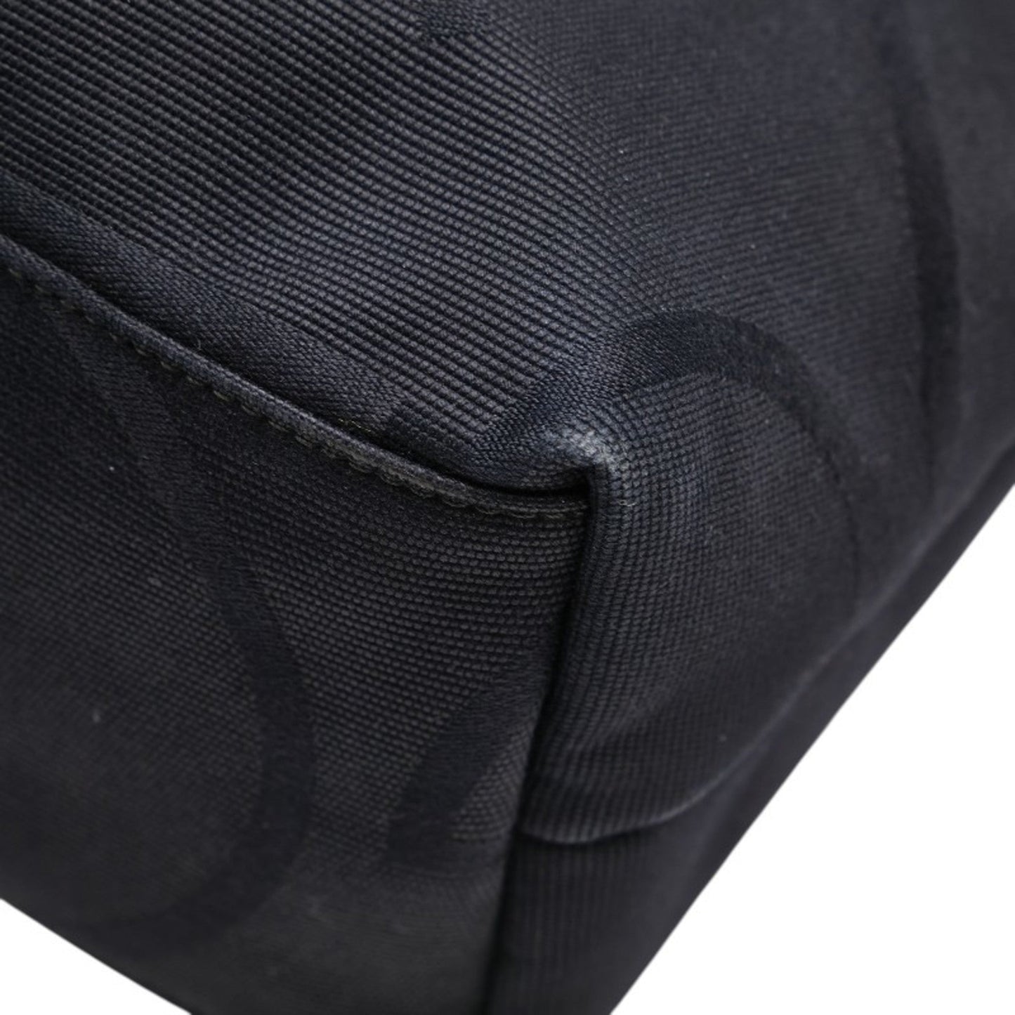 Gucci Black Canvas Tote Bag ( )