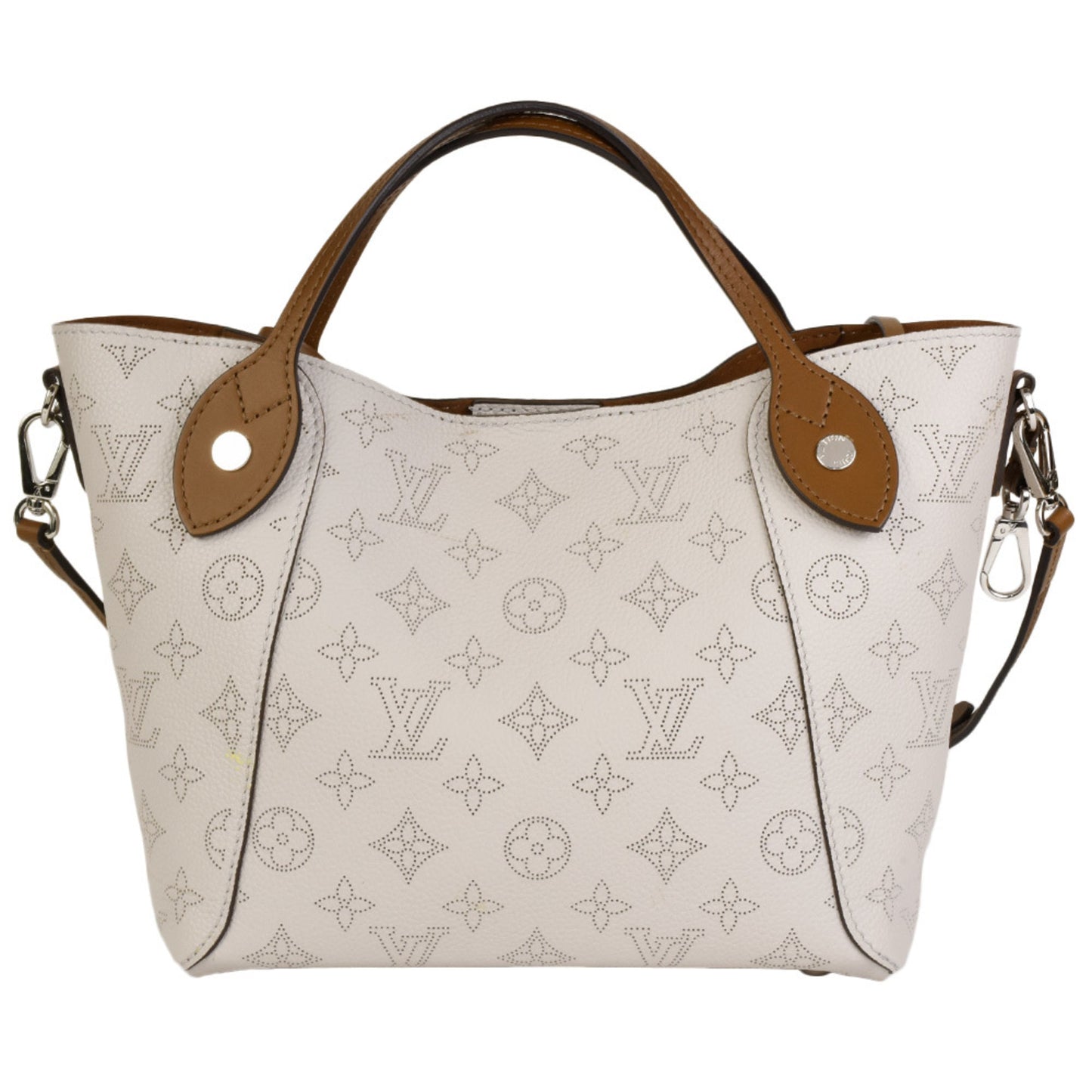 LOUIS VUITTON Hina PM Monogram Mahina Blume Leather Handbag Shoulder Bag M55551