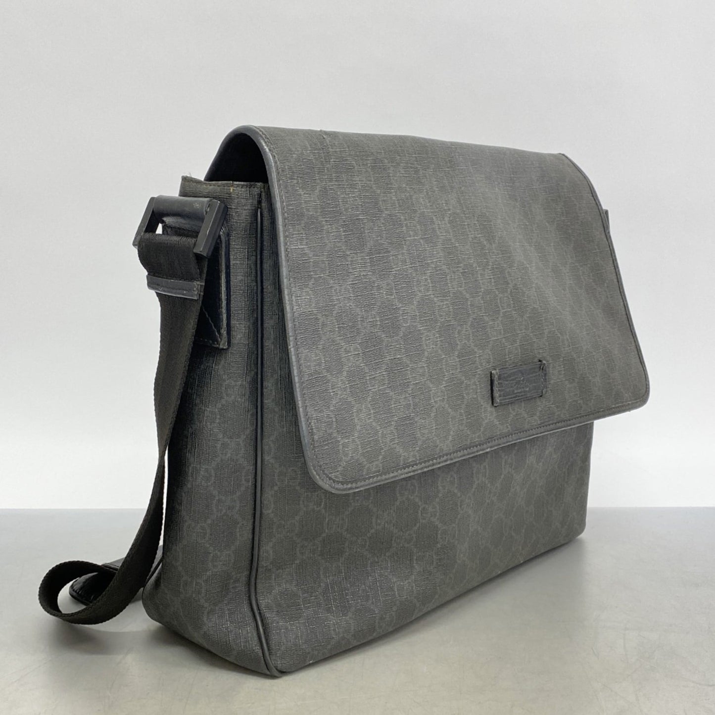 Gucci Black Pvc Shoulder Bag ( )