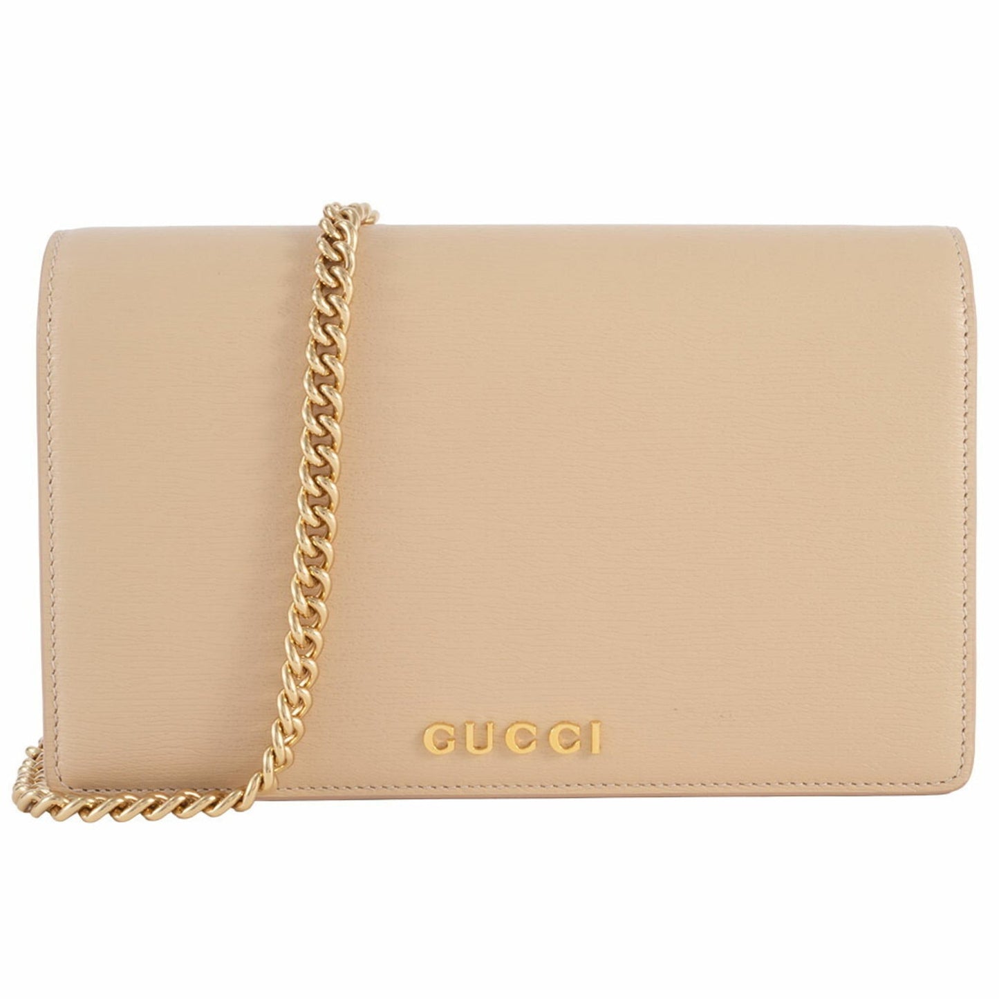 Gucci Pale Orange Leather Shoulder Bag ( )