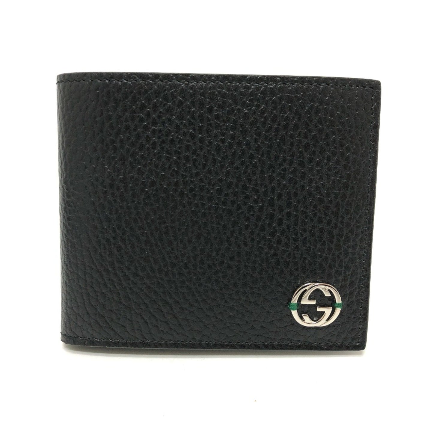 Gucci Black Leather Wallet (Bi-Fold) ( )