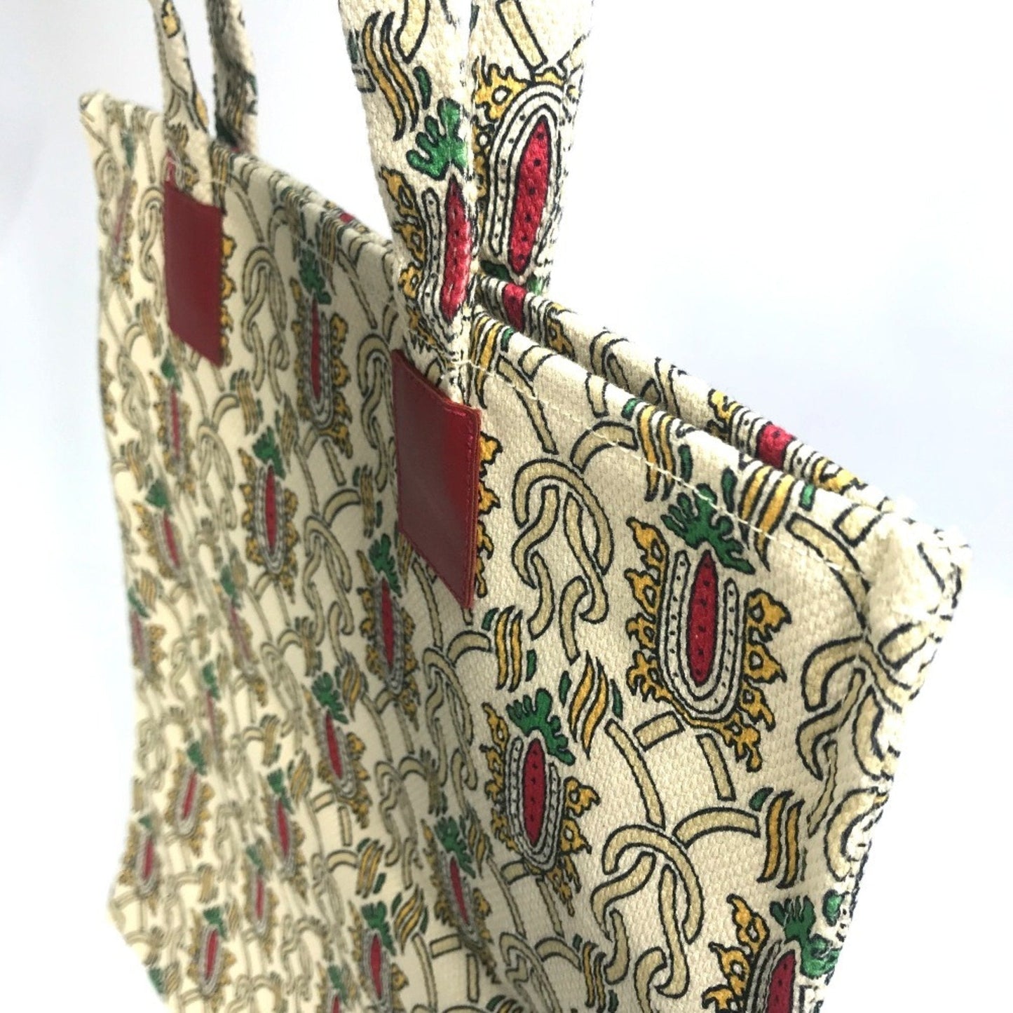 Gucci Multi-Color Canvas Shoulder Bag Tote Bag ( )