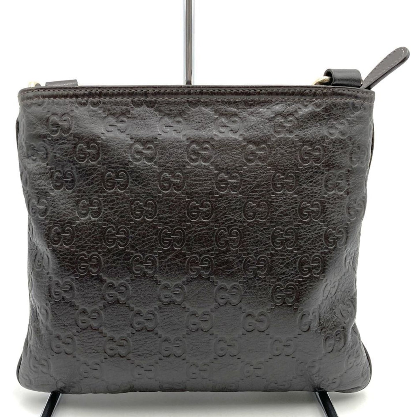 Gucci Brown Leather Shoulder Bag ( )
