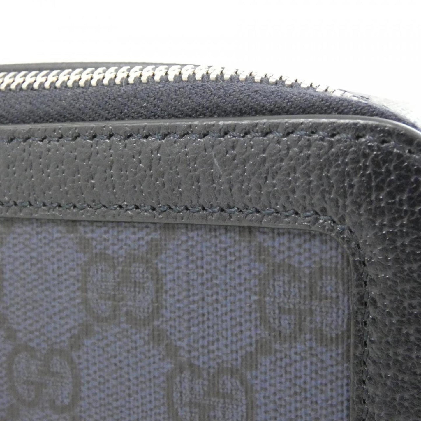 Gucci Black Blue Gg Supreme Shoulder Bag ( )