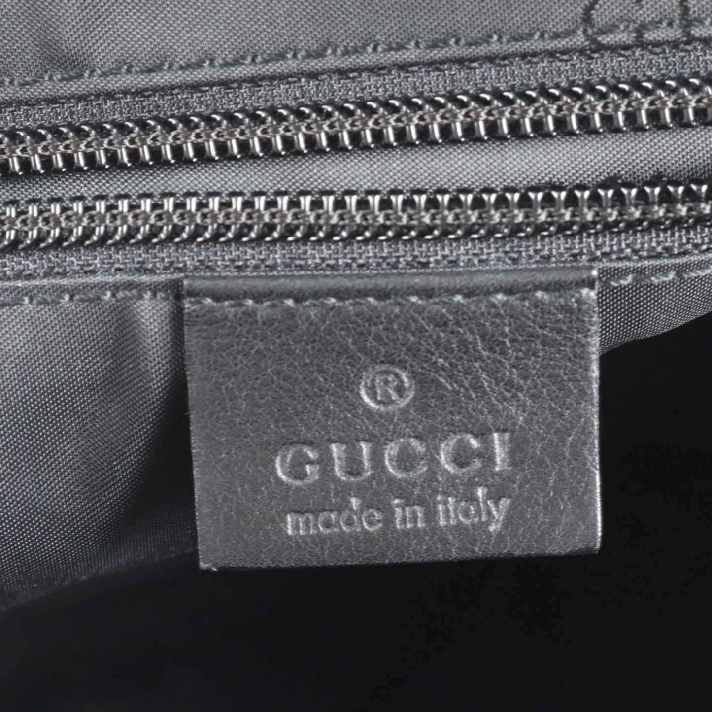 Gucci Black Leather Shoulder Bag ( )