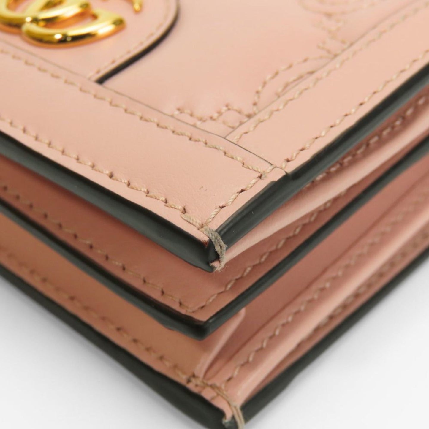 Gucci Pink Leather Wallet (Bi-Fold) ( )