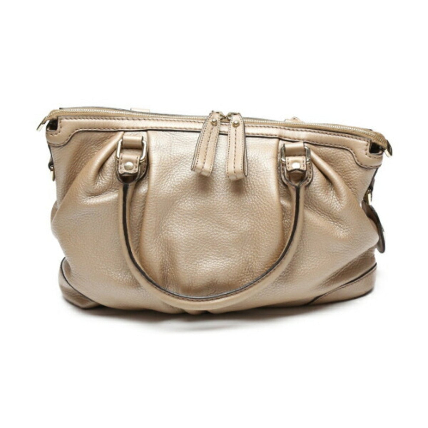 Gucci Smoke Pink Leather Handbag